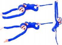 Leantoys Plush Baby Monkey Maskot Blå 90 Cm