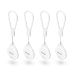 Item finder for Apple "Find My" App Bluetooth Set of 4 pcs White