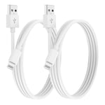 Essri for iPhone Charger 2M 2Pack, USB to L Cable 6 Foot, Fast Charging Cord 6 Feet Compatible with iPhone 14/13/12/11 Pro/XR/8/7/6s Plus,iPad Pro/Air/Mini