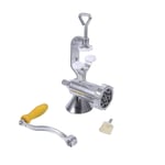 Meat Grinder, Aluminium Alloy Heavy Duty Manual Meat Grinder Sausage Filling Machine for All Meats Vegetables Fruits