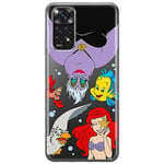 ERT GROUP Coque de téléphone Portable pour Xiaomi REDMI Note 11 4G/ 11S 4G Original et sous Licence Officielle Disney Motif Ariel 008 adapté à la Forme du téléphone Portable, partiel imprimé