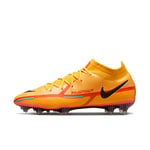 Nike Unisex Phantom Gt2 Dynamic Fit Elite Fg Firm-Ground Soccer Cleat, Laser Orange Black Total Orange, 7 UK