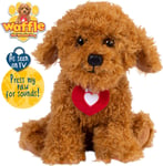 Waffle the Wonder Dog 539 3401 Soft Toy with Sound, Brown