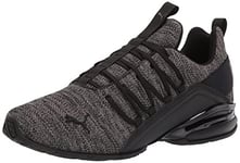 PUMA Men's Axelion Running Shoe, Puma Black Castlerock, 9 UK