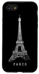 Coque pour iPhone SE (2020) / 7 / 8 Paris Tour Eiffel Vintage Skyline Love France Eiffel Tower