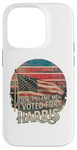 Coque pour iPhone 14 Pro T-shirt vintage avec inscription « Don't Blame Me I Voted for Harris »