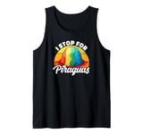 I Stop For Piragua Shaved Ice Fruit Puerto Rico Tank Top