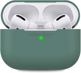 AHASTYLE AirPods Pro Case Protective Cover [Front LED Visible] Pine Green 