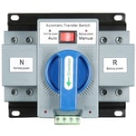 Tlily - 2P 63A 230V mcb Type Commutateur de Transfert Automatique à Double Alimentation Tension Nominale 230V FréQuence Nominale 50/60Hz