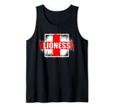 England Lioness Football Tank Top