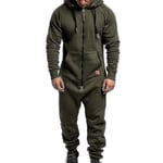 Jumpsuit för män One Piece Army Green