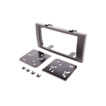 2-DIN monteringsramme - Sort Ford ca 2003 - 2010 - m/firkantet radio