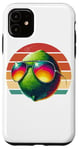 Coque pour iPhone 11 Rétro Sunset Lunettes De Soleil Citron Vert Citrons Verts