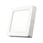 Downlight Led Energie - Surface-Mounted / Dimmable / Square, 12W / 900 lm / 170 mm