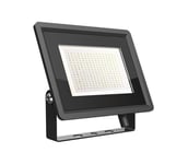 LED-ulkovalonheitin LED/200W/230V 6500K IP65 musta