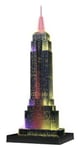 NEW Empire State Building Night Edition 216pc 3D Jigsaw Puzzle Utilising The La