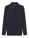 ONLY Onlnova Life Vis L/S Pimo Blazer Solid, Bleu Nuit, L Femme