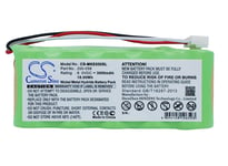 Batterie Ni-MH 6V 3000mAh / 18.00Wh type 200-058 pour GE Magna-Mike 8500