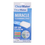 Clearwater Miracle éponge Gomme Pad Convient pour Lay-Z-Spa pour Piscine/Spa/Bateaux/Cuisines et Meubles – Blanc, 3 pièces