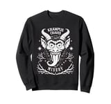 Krampus Craves Misery Christmas Sweatshirt