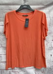 M&S Mango Smart Tops T-Shirt Size: Uk 22 / Eur 50