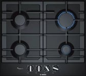 Bosch PCP6A6B90 - Black 4 Zone Gas Hob