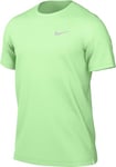 Nike Men's Shirt M NK DF Miler Breathe SS, Vapor Green/Reflective Silv, DX0874-376, 2XL