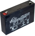 6V 7,0Ah CT (AGM) batteri 151x34x94