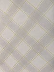 Check Tartan Wallpaper Checked Plaid Chequered Grey Yellow Holden Decor 90741.