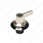 SMEG Genuine Range Cooker Control Knob Black and Chrome 694975086 694971699