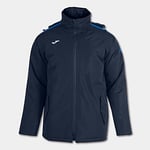 Joma 2XS Anorak Trivor Mixte, Bleu Marine-Bleu Roi, XXS