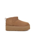 Ugg Classic Ultra Mini Platform W Chestnut (Storlek 36)