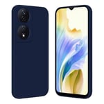 Tveinan Phone Case for Honor 90 Smart 5G / Honor X7b Case, Ultra Slim Thin Soft Silicone Cover, Flexible TPU Shell Shockproof Case for Honor 90 Smart/Honor X7b, Dark Blue