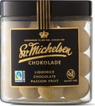 Sv. Michelsen Lakrids med hvid choko & passion