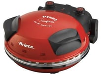 Ariete 909 Four Pizza 1200 Watt Diamètre 33CM Max 400 Degrés Minuteur Rouge