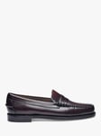 Sebago Dan Classic Leather Loafers, Brown Burgundy