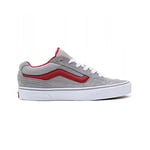 Vans Homme Caldrone Basket, Suede Mesh Charcoal Red, 44 EU