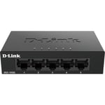 D-LINK DGS-105GLE Switch réseau 5 ports RJ45 Gigabit 10/100/1000 - Boitier métal