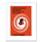 Wee Blue Coo Ad Movie Film James Stewart Hitchcock Vertigo Framed Art Print Picture F12X152