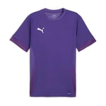 PUMA Mixte Match Teamgoal Jr Maillot De Football, Team Violet-puma Blanc/Violet Pop, 152 EU