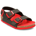 Birkenstock Milano Svarta,röda 29