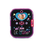 VTech - KidiSecrets Selfie Music 2.0 Noir, Journal Intime 8 en 1 avec Reconnaissance Faciale, Appareil Photo, Jouet Électronique Sons et Lumières, Cadeau Enfant de 6 à 12 Ans - Contenu en Français