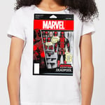 T-Shirt Femme Figurine Deadpool Marvel - Blanc - S - Blanc