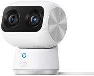 eufy Security Indoor Cam S350 Dual Cameras 4K UHD 8× Zoom & 360° PTZ Dual-Band