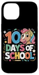 Coque pour iPhone 14 Célébration de la licorne des 10 jours d'école