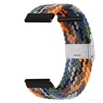 Flätat klockarmband Garmin Vivomove Trend - Salamander