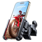 JOYROOM 2024 Support Telephone Moto, [Bonne Tenue Aux Chocs] Porte Téléphone Vélo Universel Porte Telephone Moto pour iPhone 15/14/13 Pro Max, Samsung S24/S23 Ultra (4,7" -7" Smartphone)