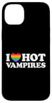 Coque pour iPhone 14 Plus J'aime Hot Vampire Funny Vampiric Blood Book Gay Fan Pride