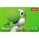 E-Carte Cadeau Nintendo Eshop 25 Nintendo