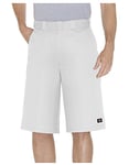 Dickies Multi-Pocket Work Short de Sport, Blanc (White), Unique (Taille Fabricant: 33) Homme